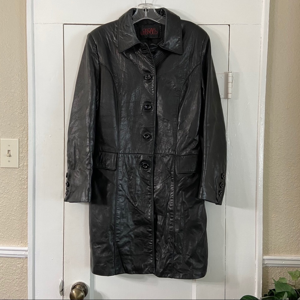 Oscar Leopold 100% Lambskin Buttery Soft Coat